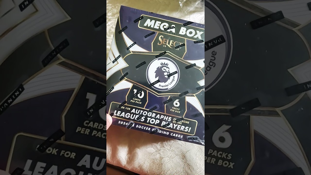 24-25 Premier League Panini Select MEGA Box Opening