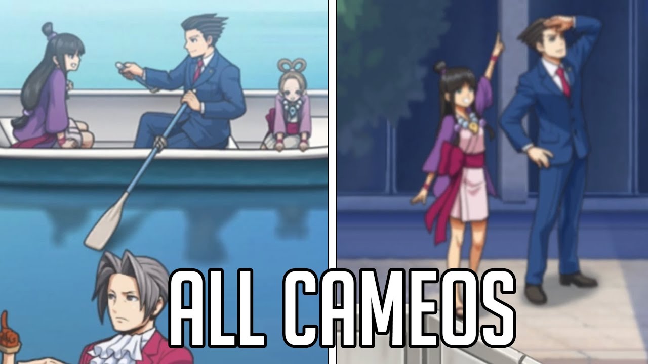 All Cameos - Ace Attorney Investigations Collection