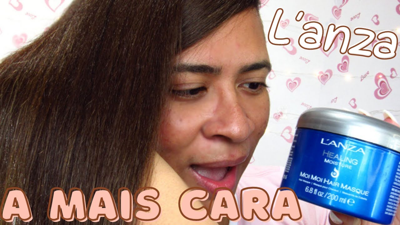 RESENHA DA MÁSCARA  L'ANZA MOI MOI  HEALING MOISTURE - DENISON DIAMOND
