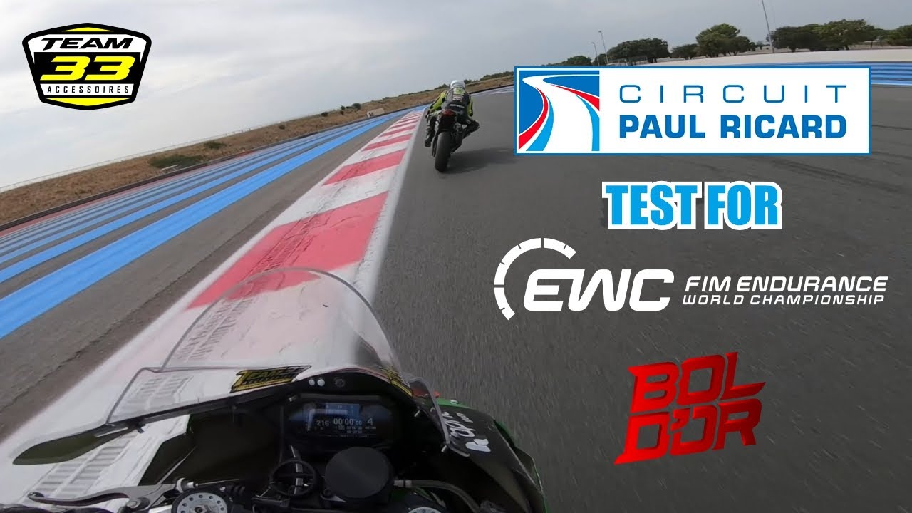 Elbow down at 175 km/h 🤯 I Circuit Paul Ricard I Boldor test EWC