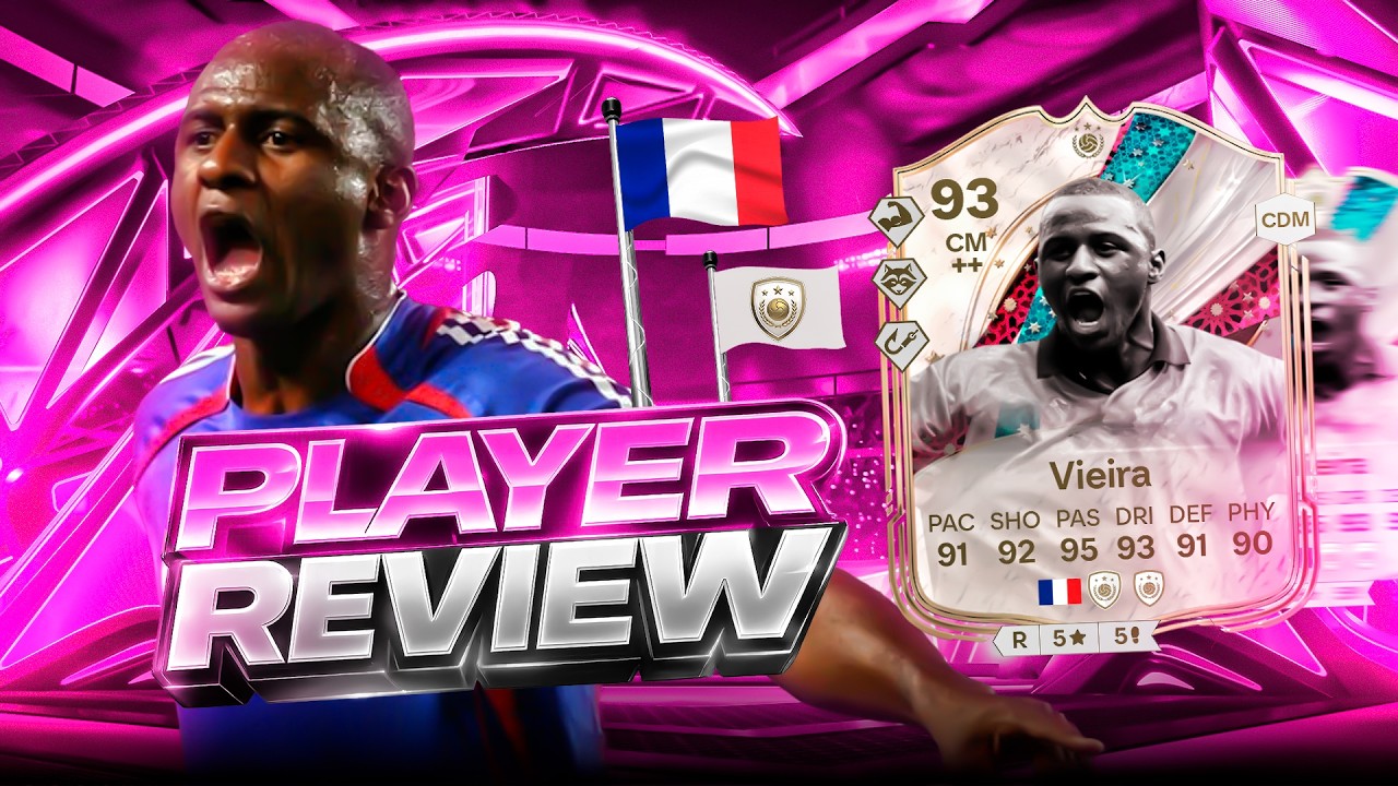 Обзор игрока 93 VIEIRA NATIONAL CAPTAIN EVOLUTION - EA FC 26 ULTIMATE TEAM
