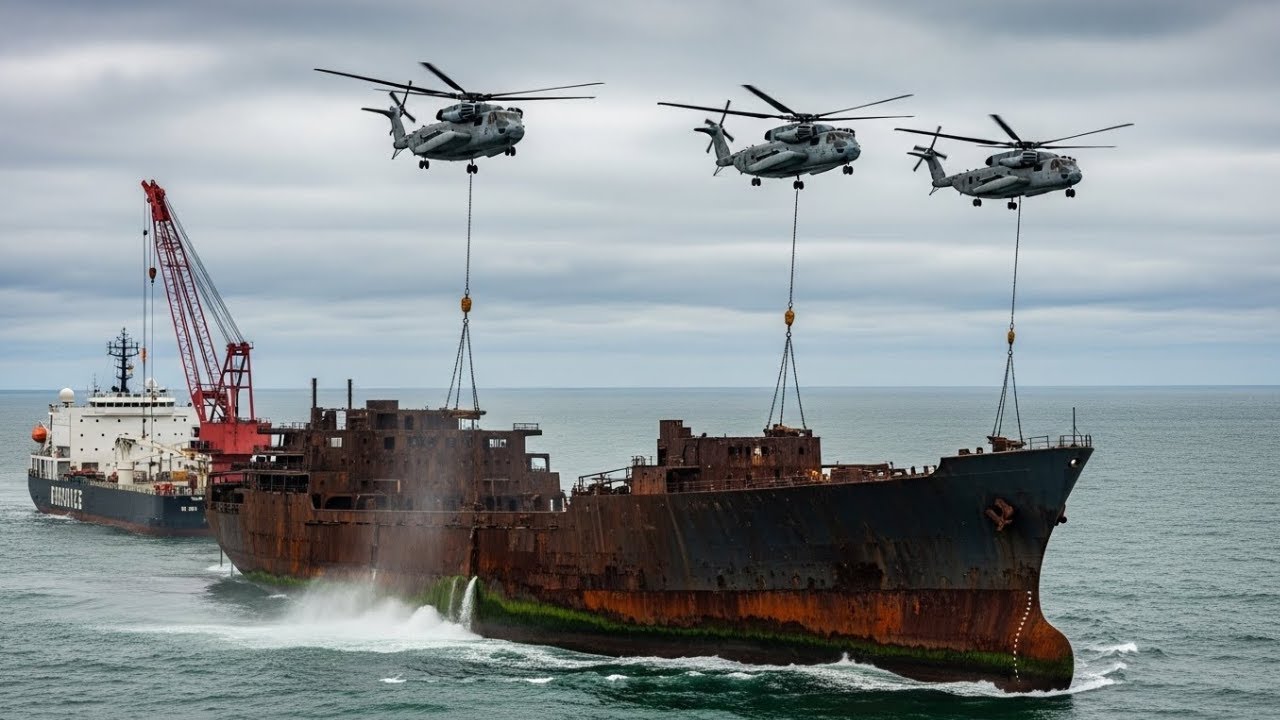 Legendary Salvage & Restoration &mdash; WWII Liberty Ship Rising from the Ocean Floor After Seven Decades