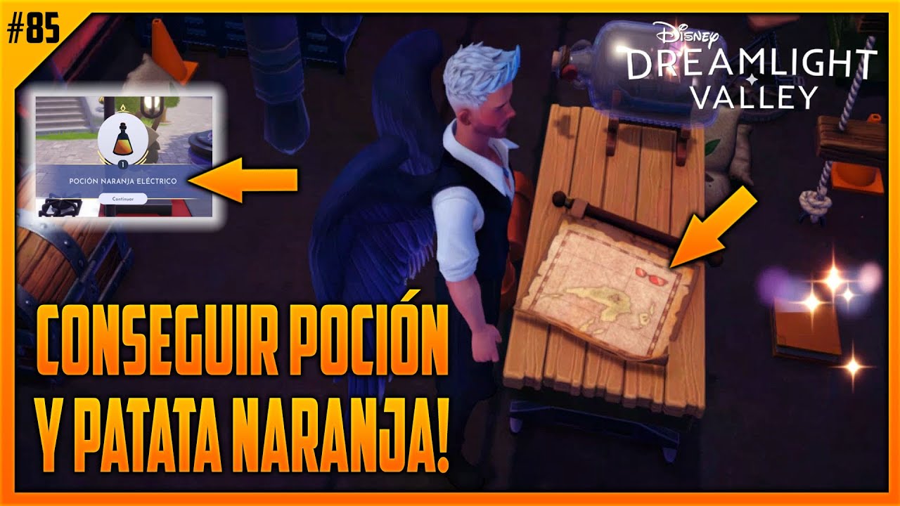 ✅ CONSEGUIR POCIÓN Y PATATA NARANJA EP. 85 | DISNEY DREAMLIGHT VALLEY