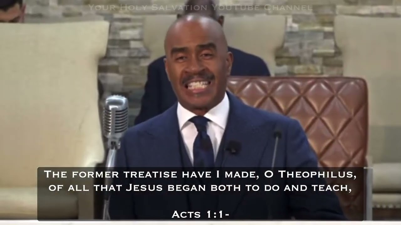 Gino Jennings-(We Must Tarry For The Holyghost)