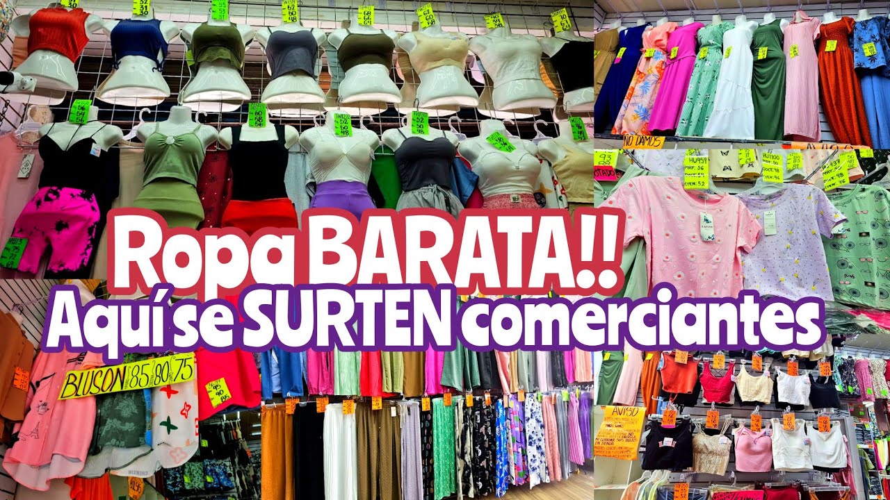 Ropa BARATA de marcas JERA, DARON.. 😱Aquí se SURTEN LOS COMERCIANTES 😱 Vestidos, Faldas