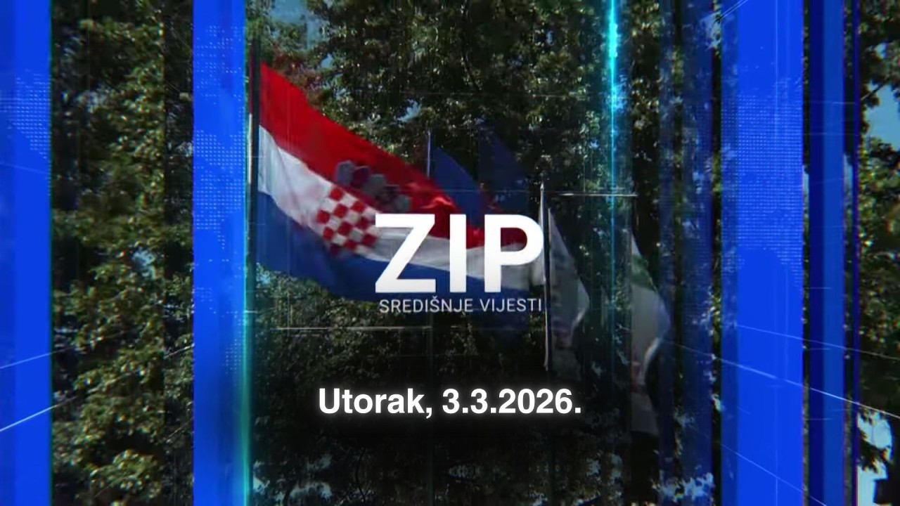 ZIP - 3.3.2026. - SREDIŠNJE VIJESTI Z1 TELEVIZIJE
