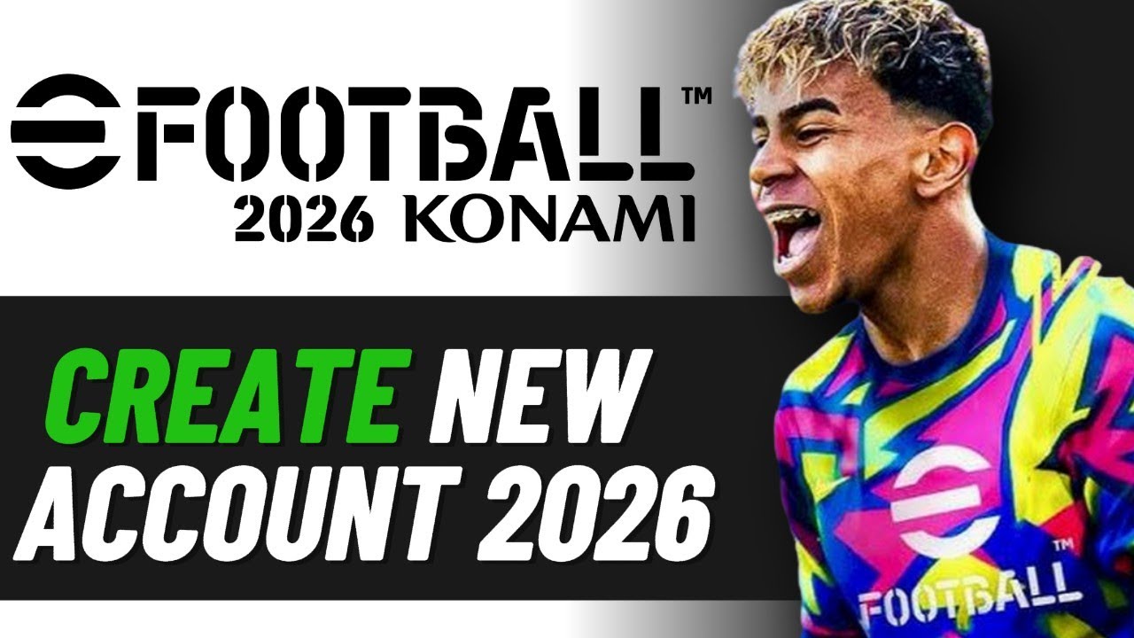 Как создать новый аккаунт в eFootball 2026 (ПОЛНОЕ РУКОВОДСТВО)