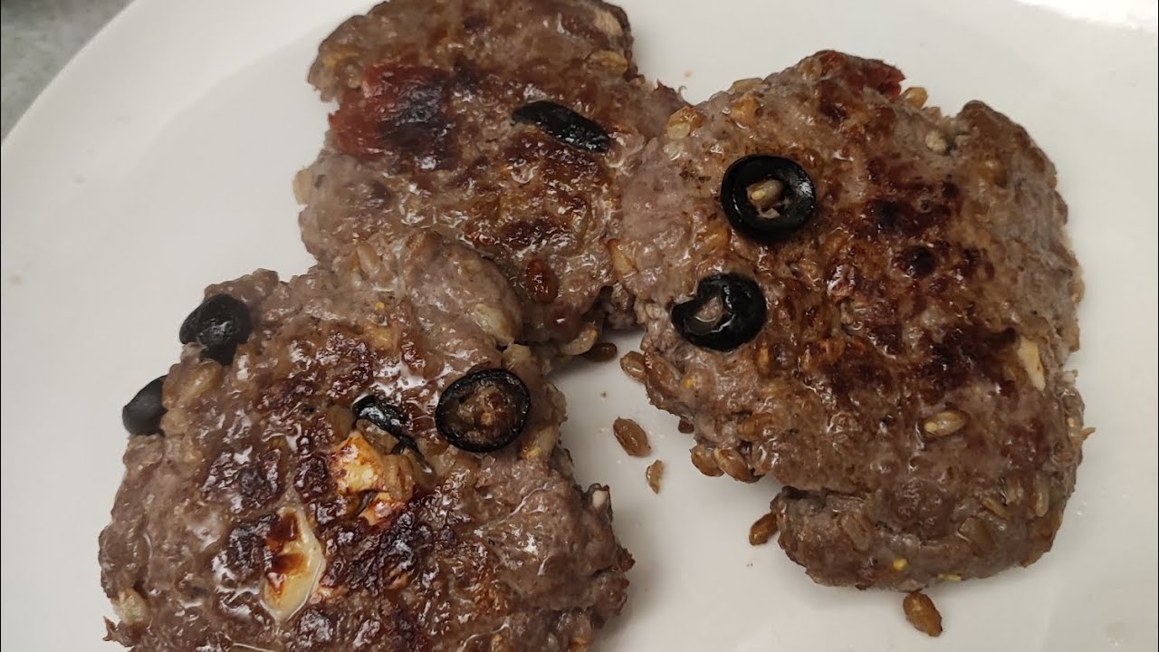 hamburger con farro ecc ecc.ecc.😊