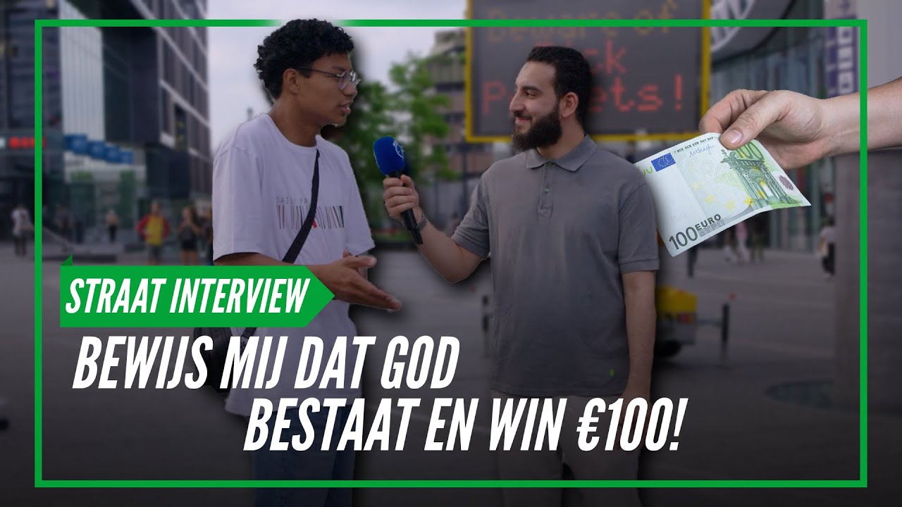 Atheïst Overtuigt Moslim Dat God Bestaat! | Straatinterview #10