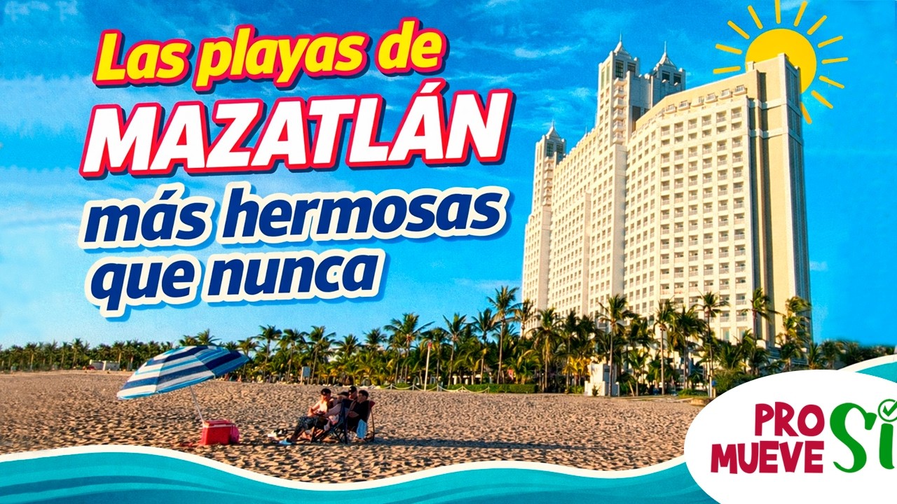 Las playas más amplias y extensas de Mazatlán #mazatlán #vacaciones