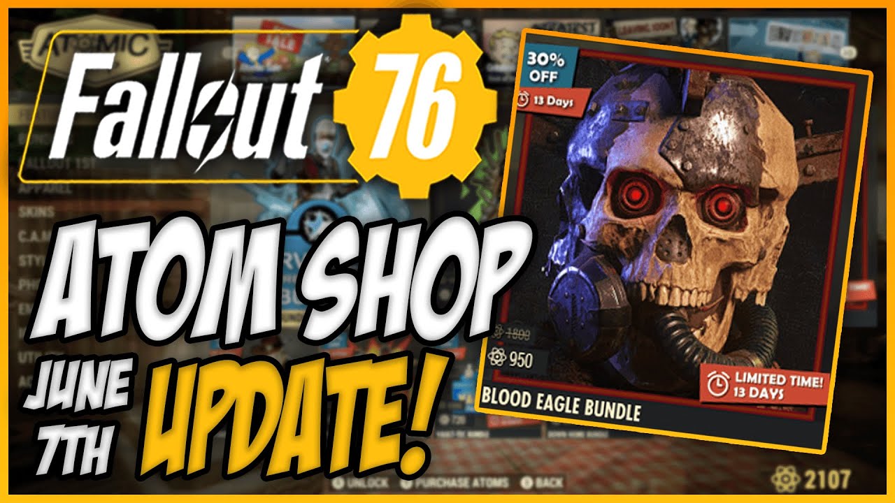 Fallout 76 Atomic Shop Update | June 7th - 14th