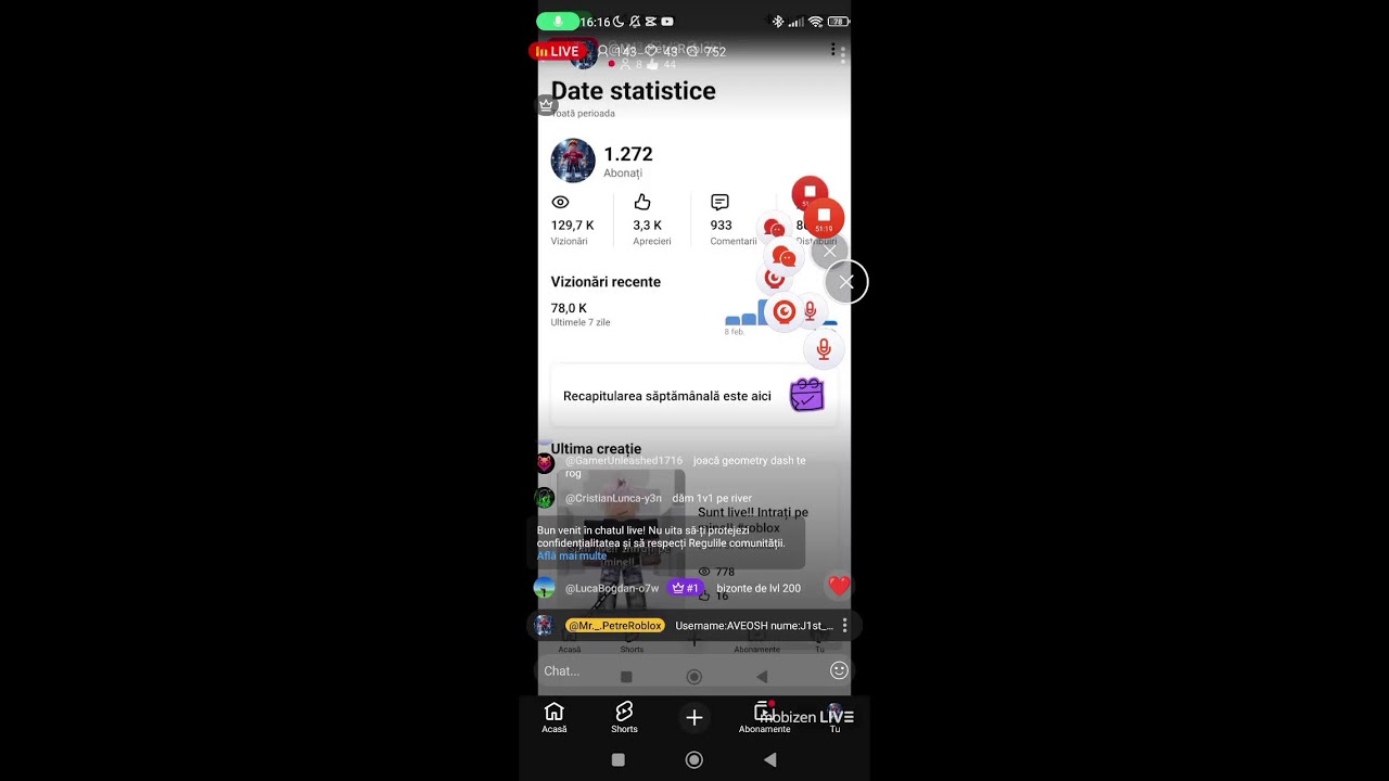 🔴Sunt live | Live-ul de sâmbătă
