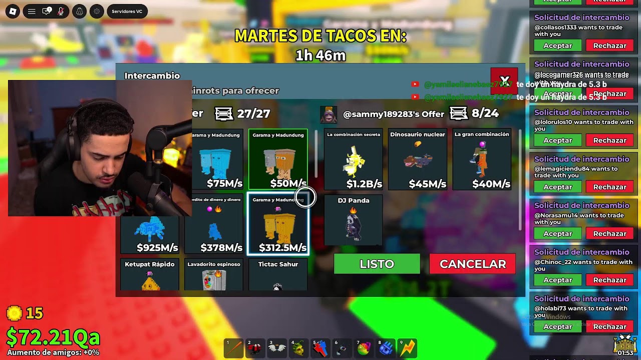 🔴TRADEOS Y PVP CON SEGUIDORES🔴