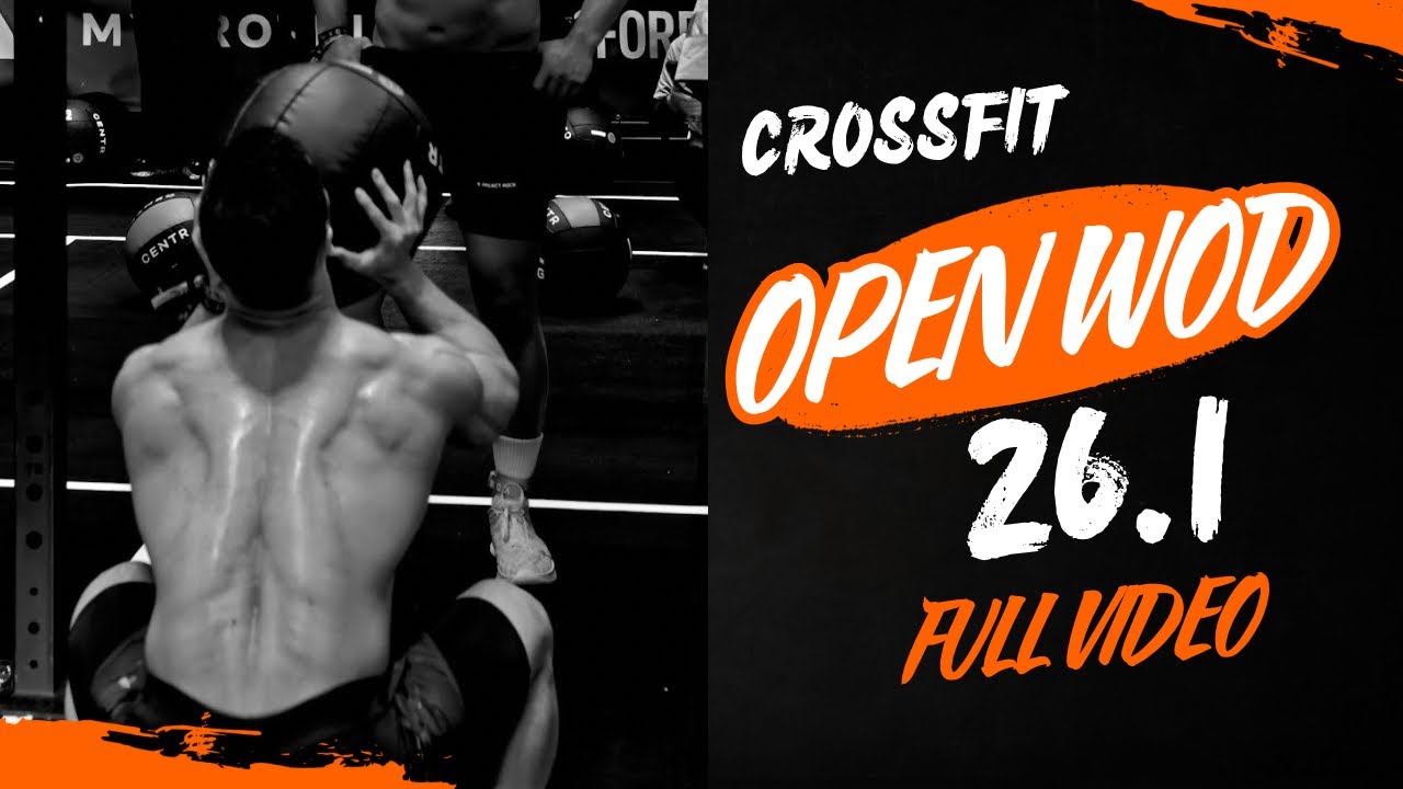 CrossFit OPEN WOD 26.1 Rx 233reps FULL VIDEO