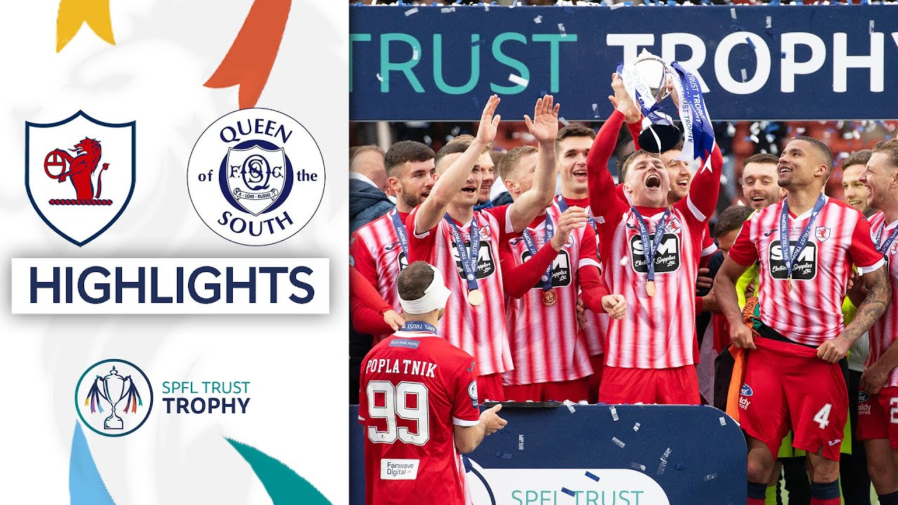 Raith Rovers 3-1 Queen of the South | Poplatnik Double as Raith Win Final! | SPFL Trust Trophy Final