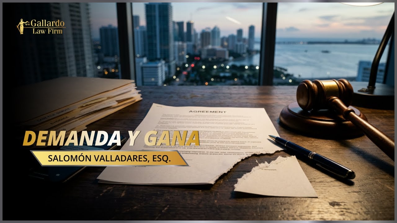 Demandas por incumplimiento de contrato en Miami