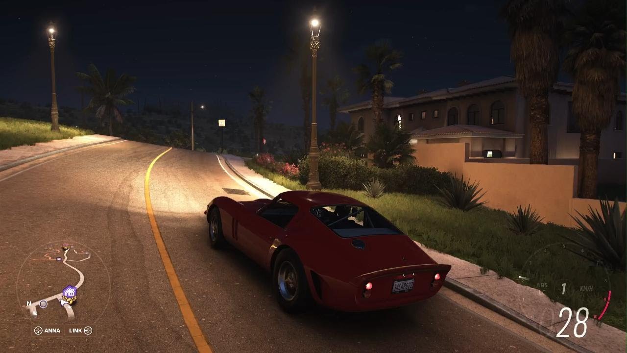 Forza Horizon 5-1962 Ferrari 250 GTO-50M$-Free Roam-BUENAS VISTAS-Night Ride 