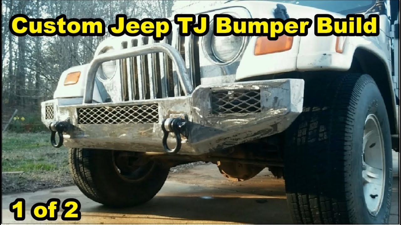 How to build a custom Jeep TJ bumper part 1 of 2