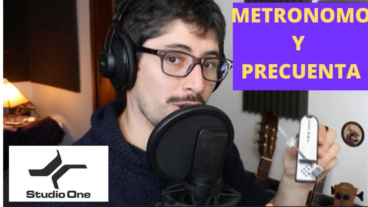 CONFIGURAR METRONOMO / CLICK/BEAT PRECUENTA EN STUDIO ONE