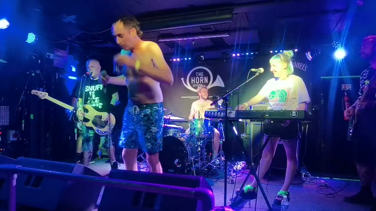 WONK UNIT 'Kings Road Sporting Heroes' Live @ The Horn, Victoria Street, St Albans 17/07/22