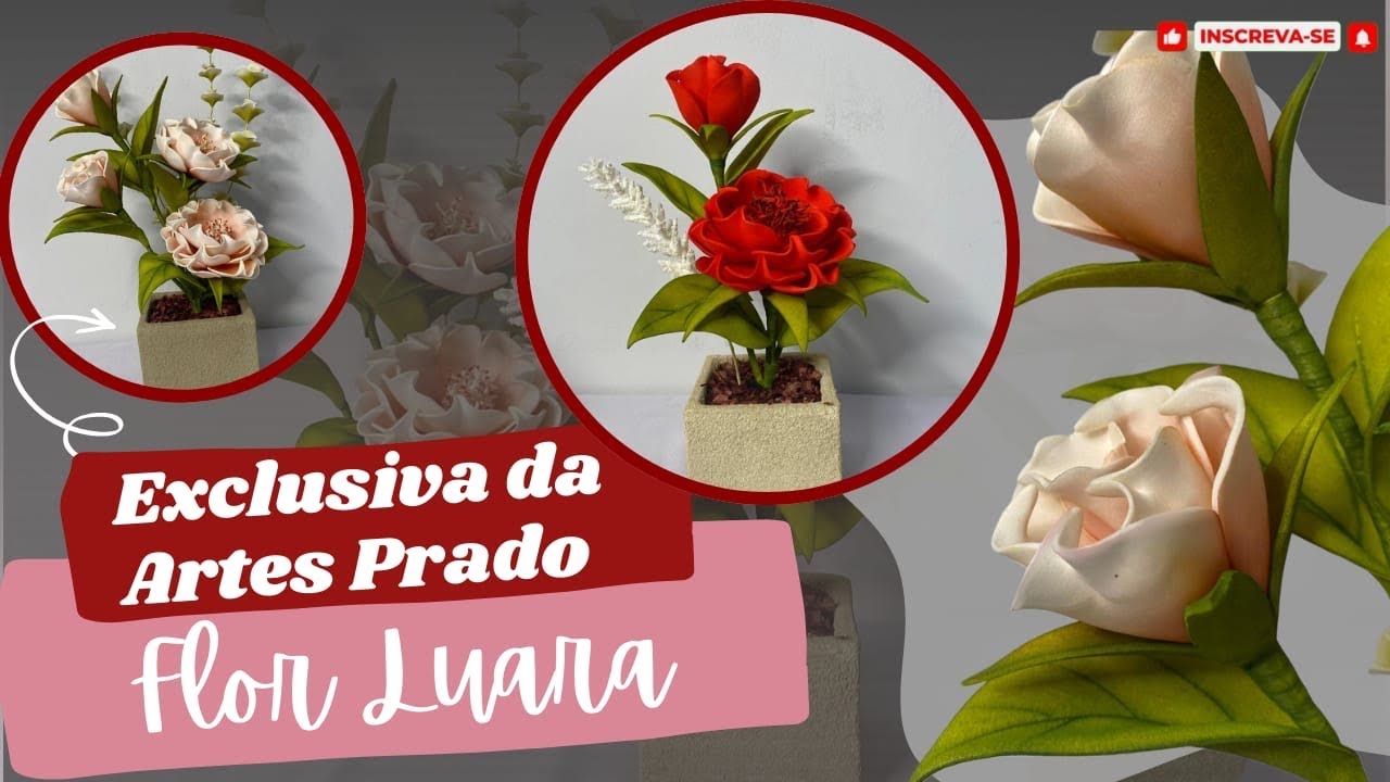 Flor Luara: Delicadeza, Elegância e Técnica em Uma Só Aula