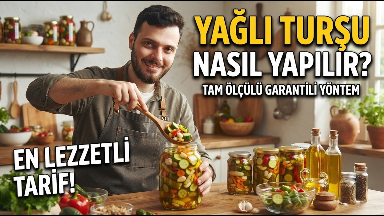 Yağlı Turşu Nasıl Yapılır? | Yemek Tarifleri