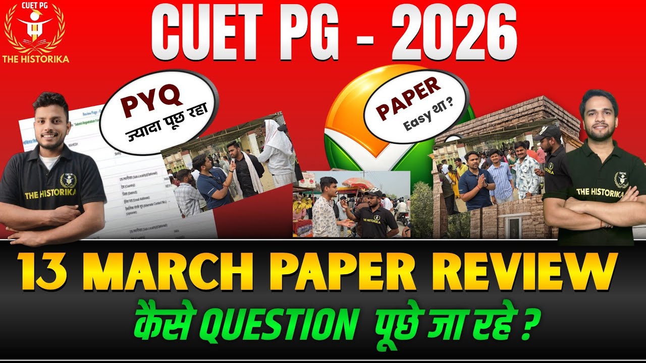 CUET PG 2026 | Ground Reporting | Political Science | Paper Review