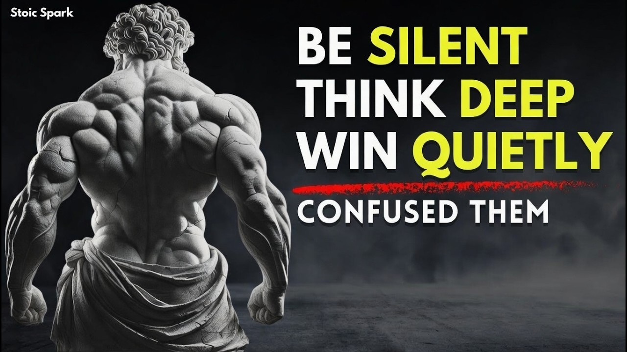 BE SILENT. THINK DEEP. WIN QUIETLY. &mdash; 5 Stoic Principles That Make You Unbreakable | Marcus Aurelius
