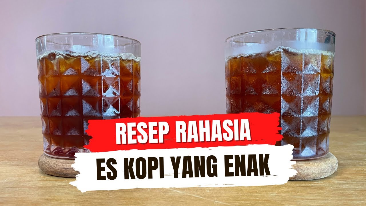 RAHASIA RESEP JAPANESE ICED COFFEE YANG ENAK