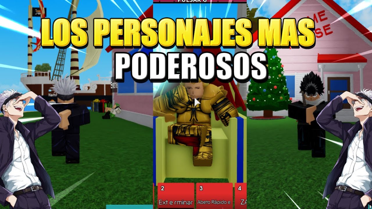 LOS PERSONAJES MAS ROTOS DEL JUEGO | ANIME BATTLE ARENA   REVENTANDO CON GOJO & HIEI |