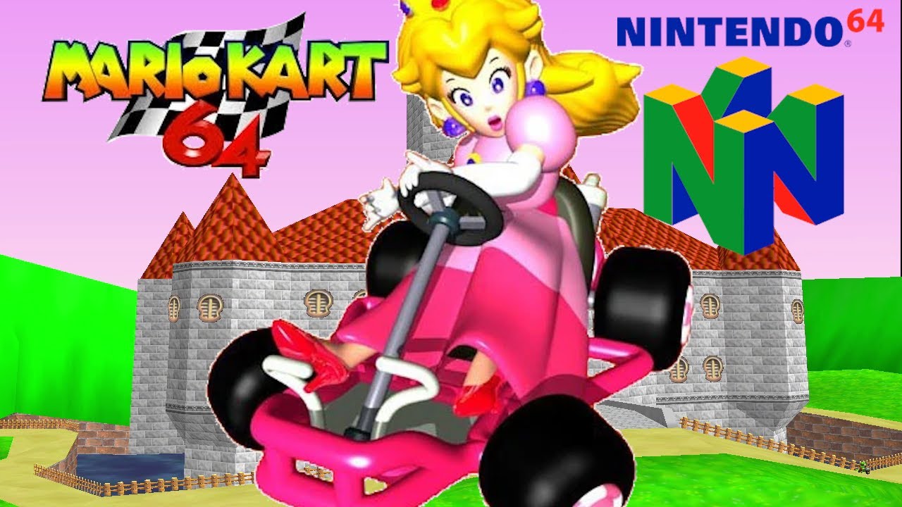 Nintendo 64 Longplay - Mario Kart 64 Full Game Walkthrough No Commentary (Peach Gameplay) 🌼