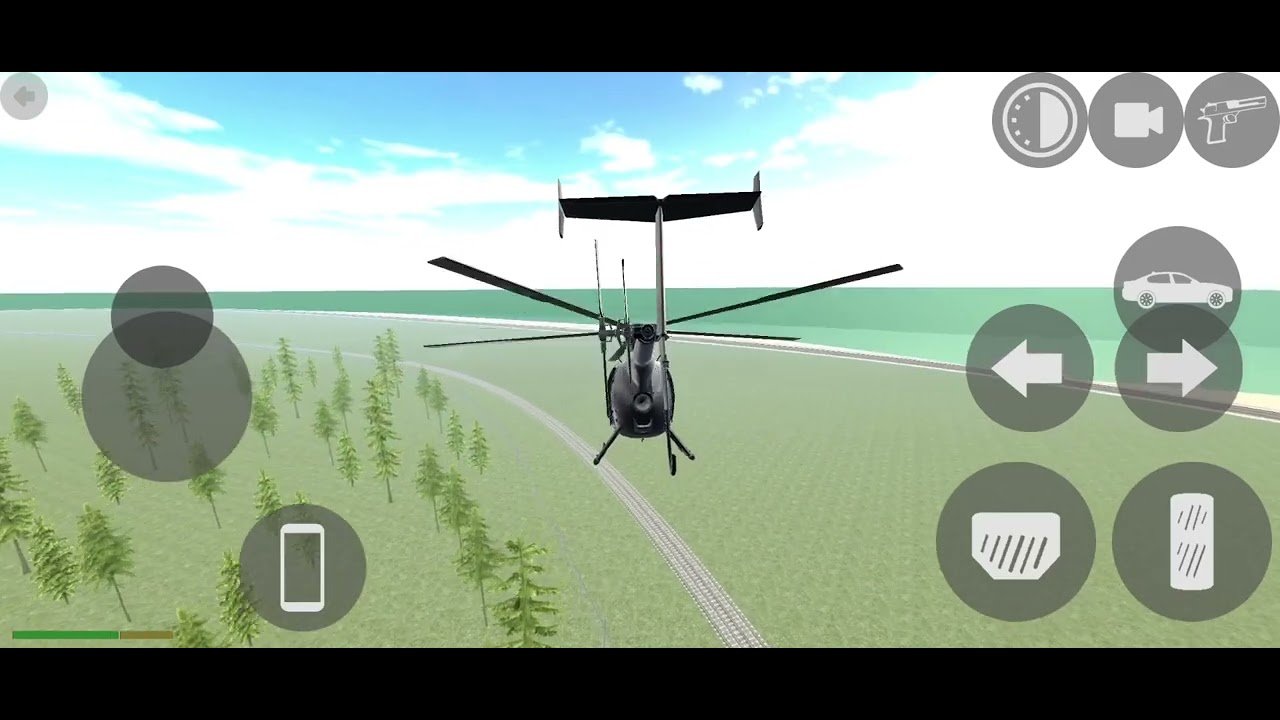 Helicopter se gaye jungle ki taraf