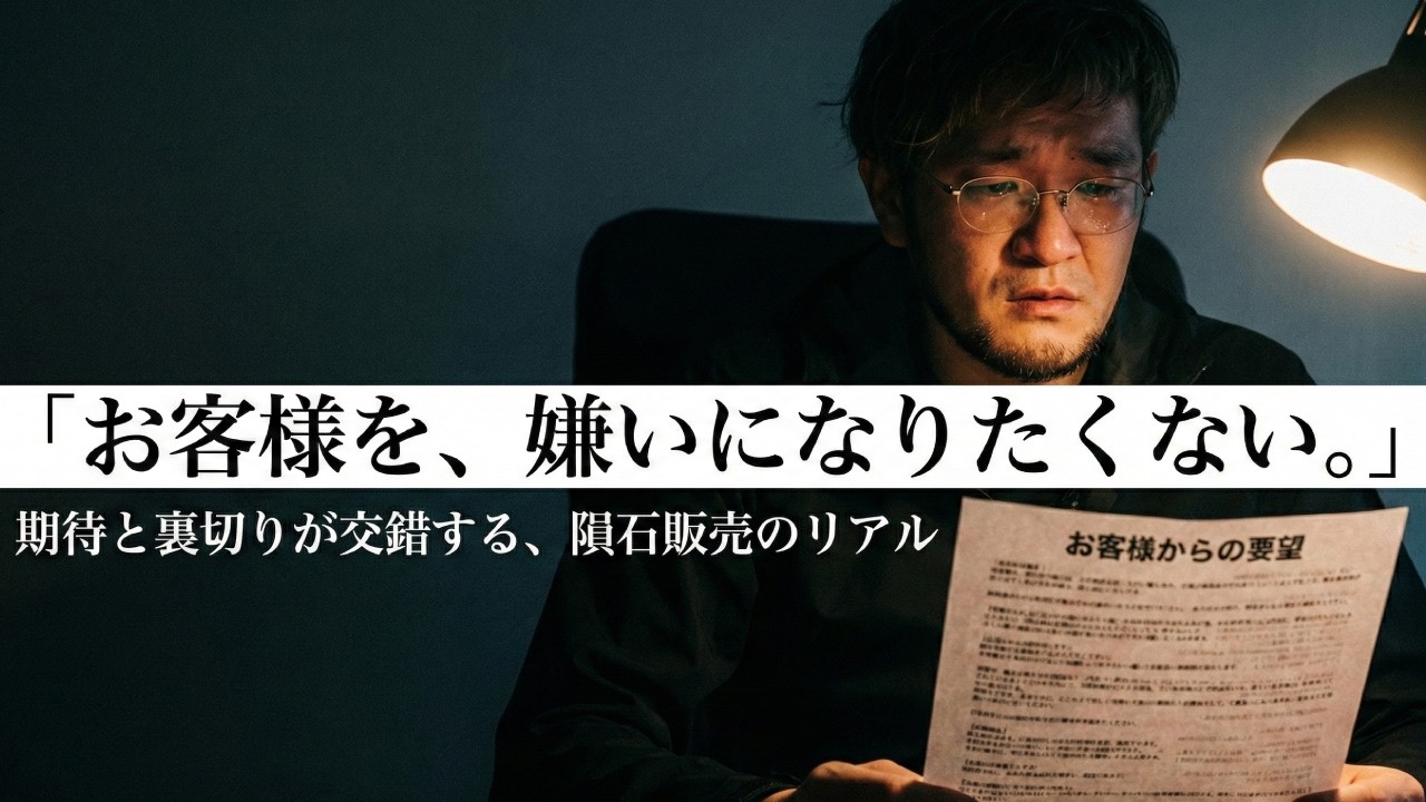 【苦渋の決断】隕石のお客さんを嫌いになりたくないんです。。。