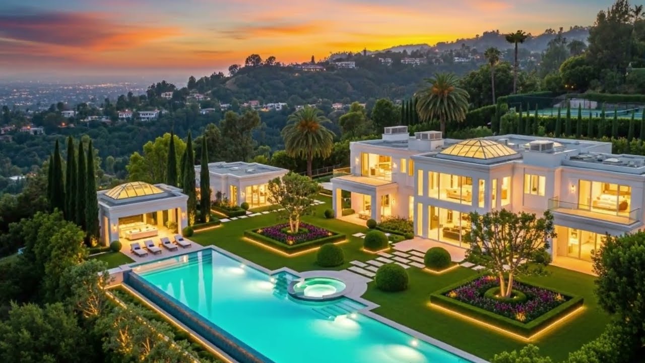 Inside This Breathtaking European Bell Air Mansion