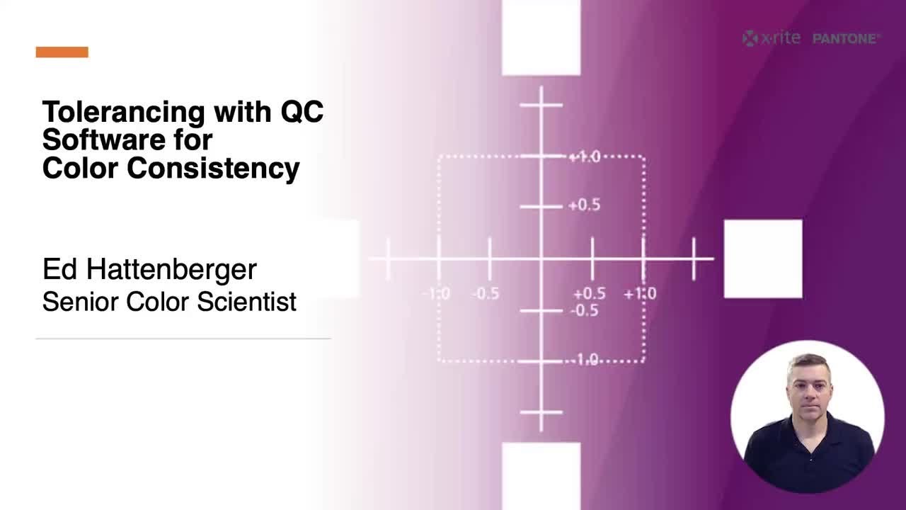 Tolerancing with QC Software for Color Consistency