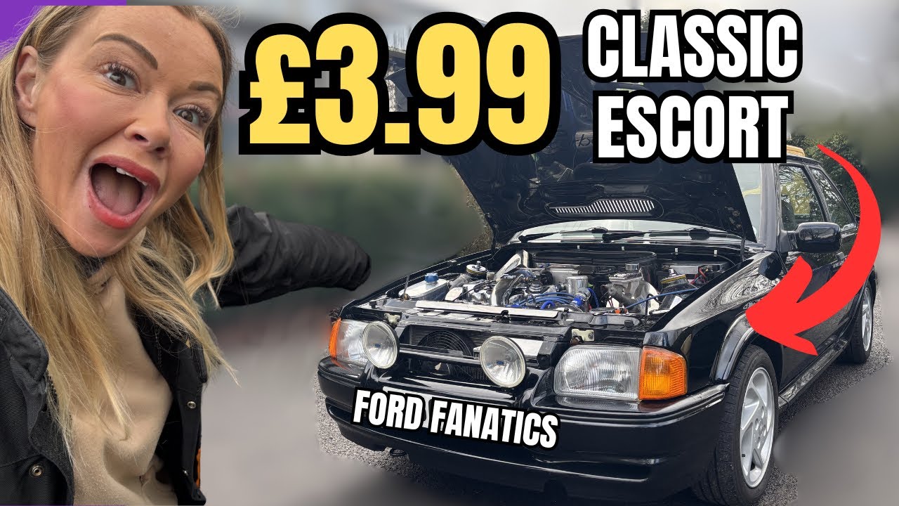 He Won a Classic Escort for £3.99… No Way! Cez and Duds visit the Ford Fanatics at Parc Ferme.