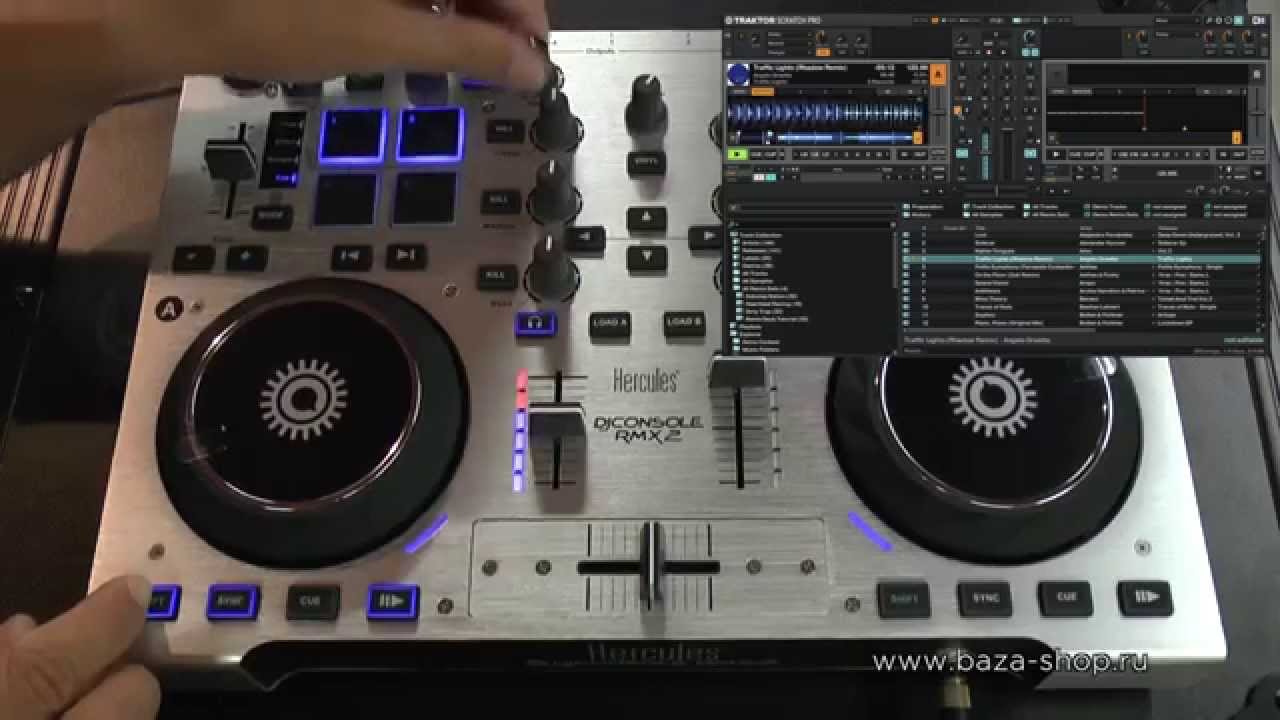 Hercules DJ Console RMX 2. Инструкция по быстрому старту