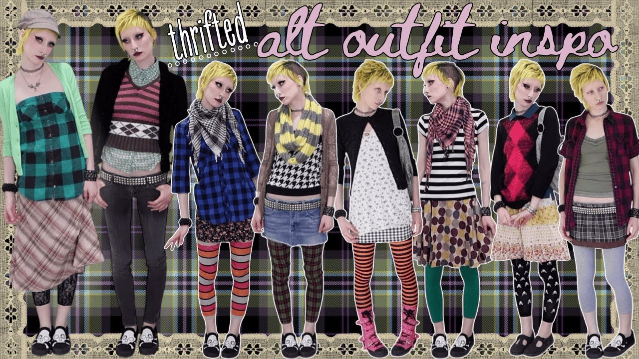 WHAT I'VE BEEN WEARING RECENTLY | styling my most recent thrift haul (alternative outfit inspo)