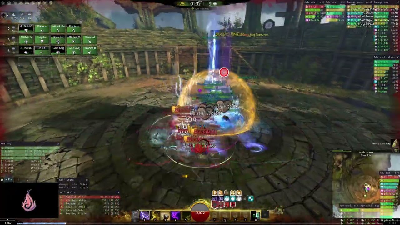 Tempest POV - boji - GW2 GVG
