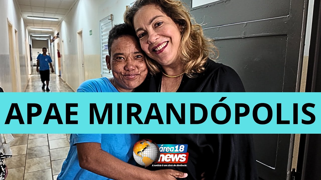 Visitamos a APAE de Mirand&oacute;polis - &Aacute;rea 18 News