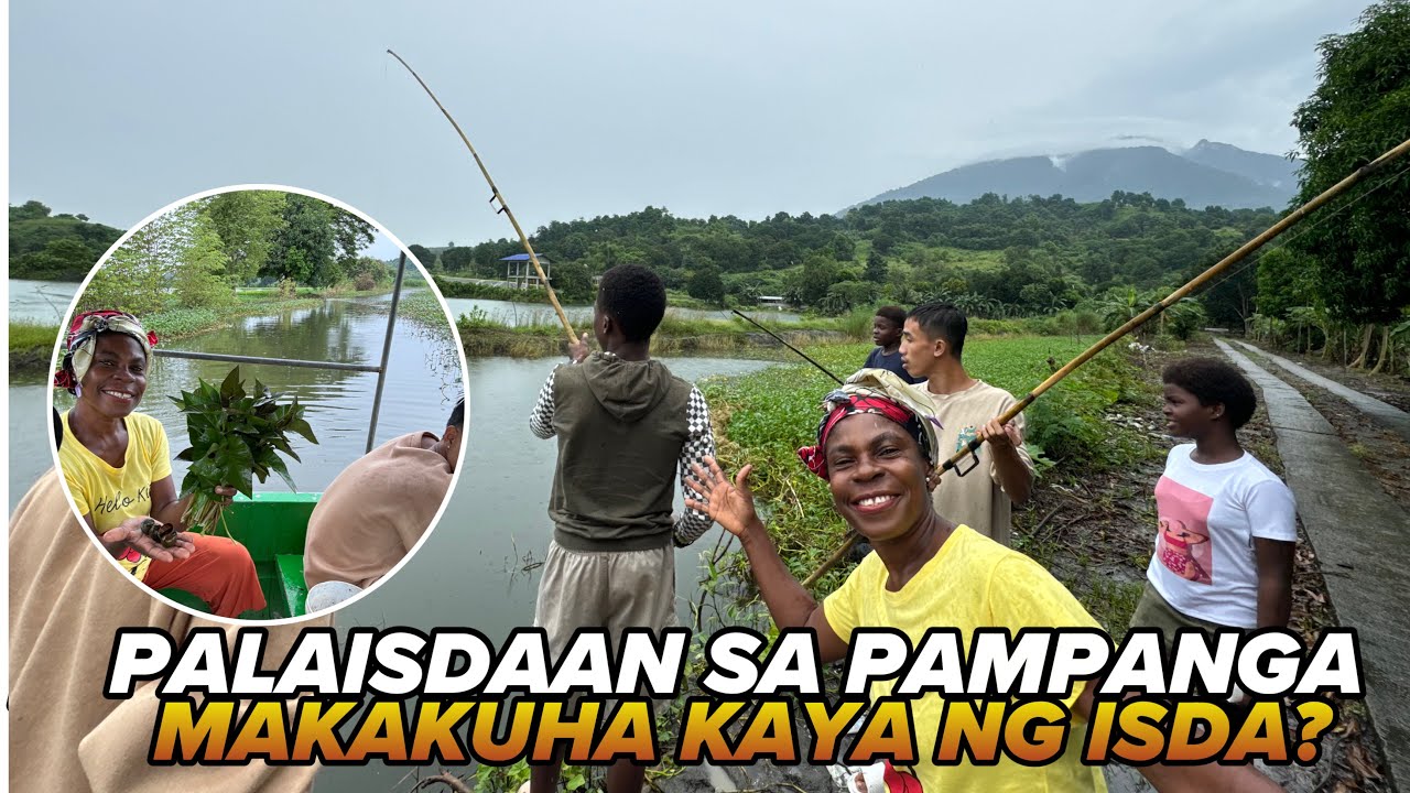 PALAISDAAN SA PAMPANGA…MAKAKUHA KAYA NG ISDA?