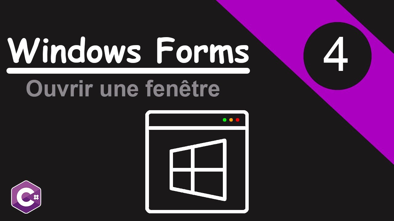 Communication entre fenêtres - [Windows Forms en C#] #4