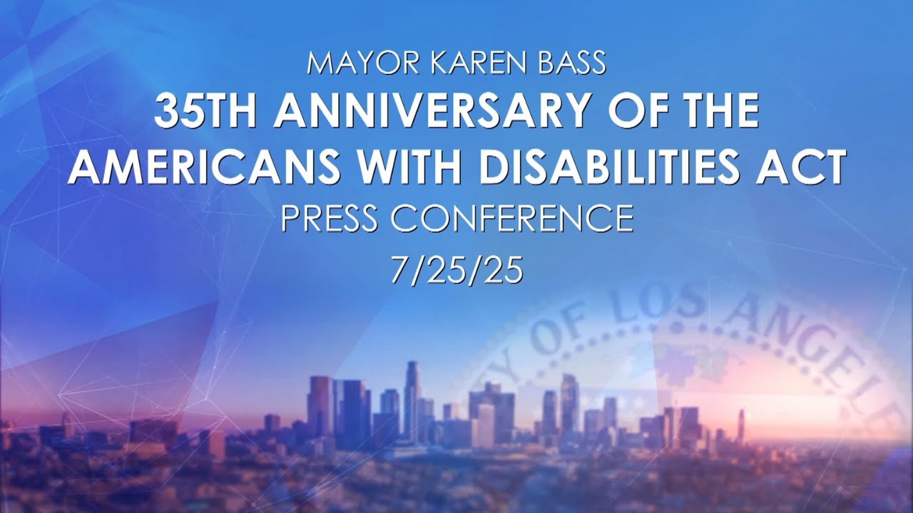 35th Anniversary of the Americans with Disabilities Act Press Conference 7/25/25