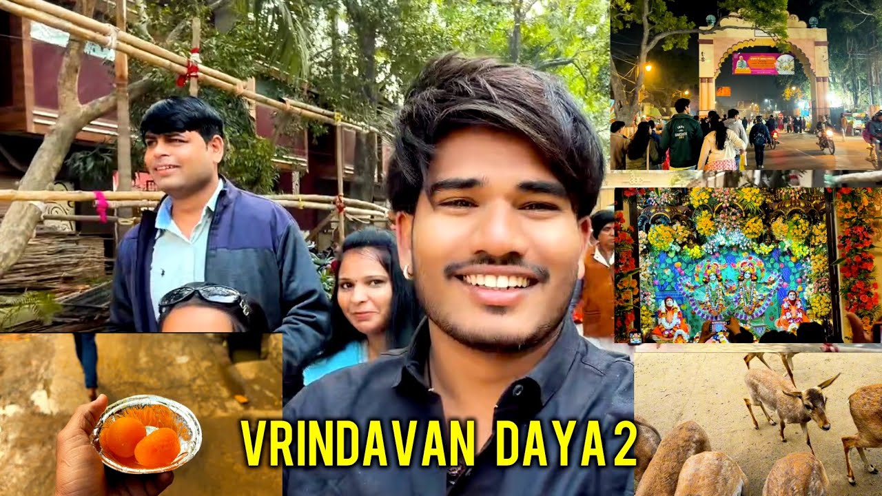 VRINDAVAN DAY 2 VLOGS | Daya Jadhav Vlogs #trending #vlog #vrindavan 