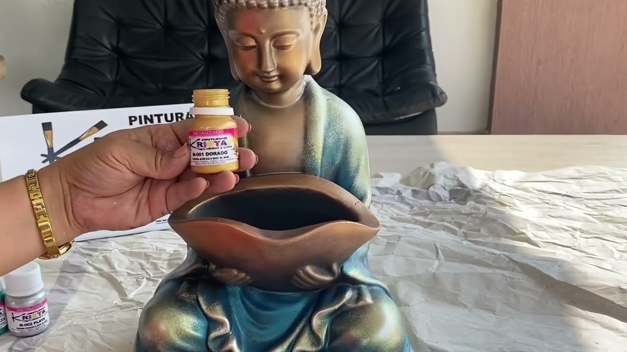 Técnica Buda Metalizados 🥰🍃🎍
