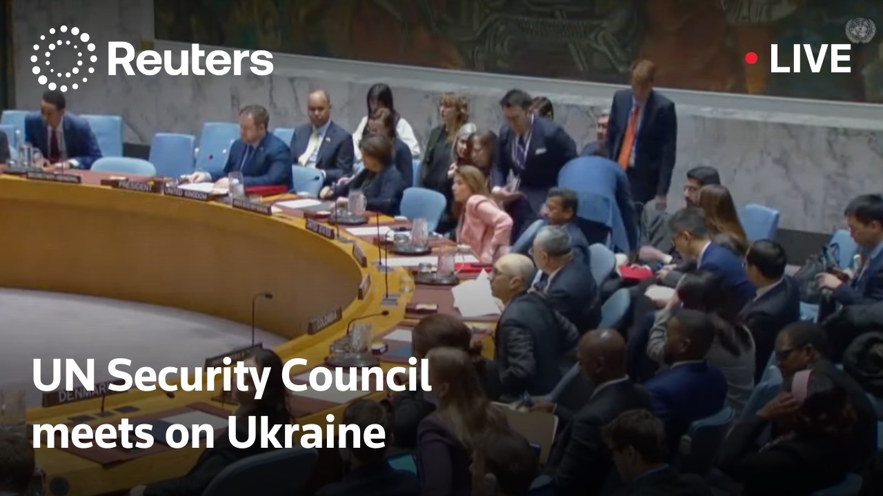 LIVE: UN Security Council meets on Ukraine