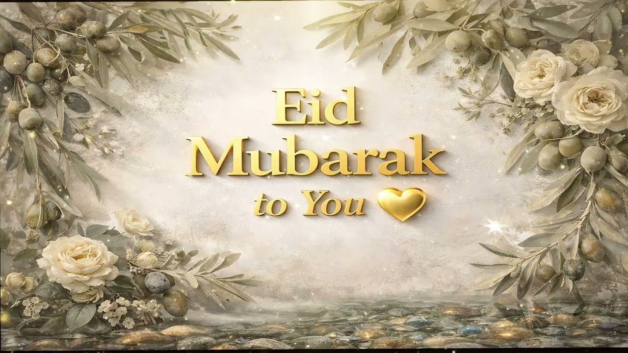 Eid Mubarak - Olive Branches |  Islamic Ambience UHD | Amarno_AM | #12