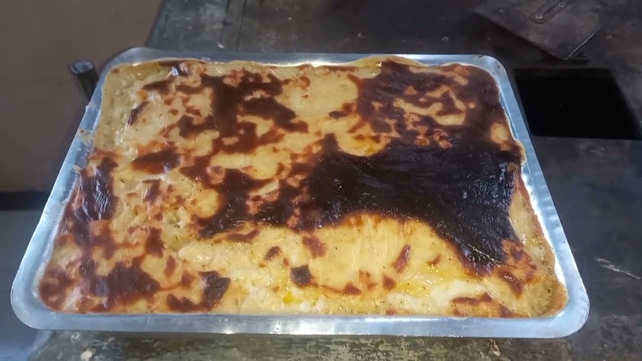 المكرونه البشاميل ملكه العزايم بمقادير مظبوطه وبشاميل مظبوط على الشعره من غير لحمه وباي نوع مكرونه