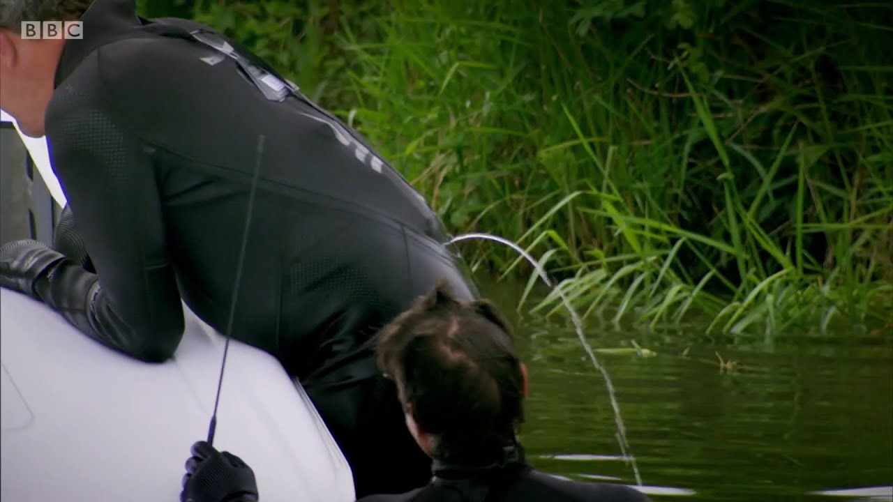 Top Gear | The trio test their Hovercraft van on water and it immediately sinks