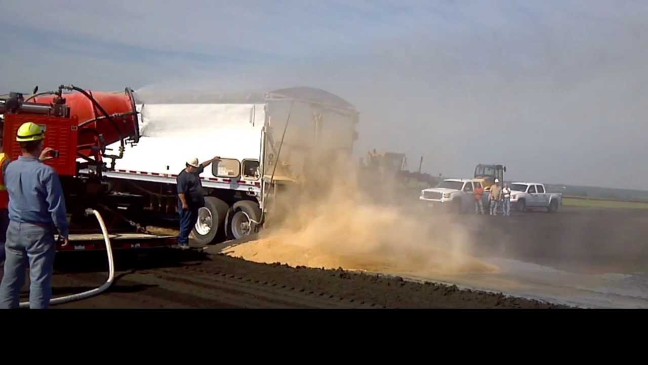 Dust Suppression Testing on Coal Fly Ash Disposal Process